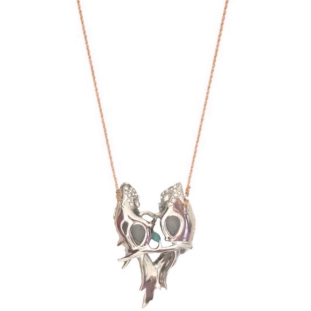 ALEXIS BITTAR • Lovebirds Crystal Necklace - Picture 7 of 9